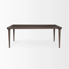 Suvan 72" Medium Brown Rectangular Solid Wood Table