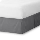 Bare Home Pleated Bed Skirt - 15-Inch Tailored Drop Easy Fit