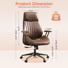 XIZZI Ergonomic Office Chair High Back Desk Chair with Wheels
