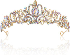 CIEHER Tiara Crowns for Women & Girls - Bridal, Wedding, Prom, Quinceanera, Birthday & Christmas Crown Gifts