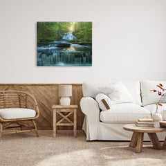Stupell Rocky Waterfall Landscape Canvas Wall Art Design by Patrick Zephyr