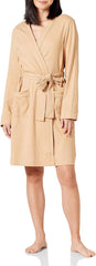 Amazon Essentials Women's Lightweight Waffle Mid-Length Robe (Available in Plus Size)