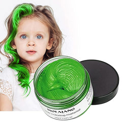 Natural Purple Hair Wax,EFLY 4.23 oz-Disposable Purple Ash DIY Hairstyle Colors Hair Wax, for Party Cosplay Easy Cleaning (1, Purple)