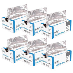 ForPro Professional Collection Embossed Foil Sheets 900S, Aluminum Foil, Pop-Up Dispenser, for Hair Color Application and Highlighting Services, Food Safe, 9” W x 10.75” L, 100-Count