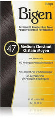 Bigen Permanent Powder Hair Color 48 Dark Chestnut, 0.21 Ounce