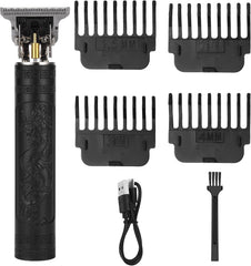 LQTⓇ Professional Beard Trimmer for Men, Rechargeable Hair Trimmer, Hair Clipper for for Hair Cutting, Cordless Electric Razor Shavers, Mens Gifts (Gold)