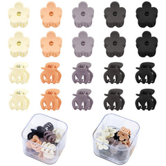 SuPoo 80 Pcs Butterfly and Floral Hair Accessories: Mini Clips, Tiny Colorful Claws for Girls, Babies, Toddlers, Y2K Style