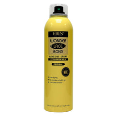 EBIN NEW YORK Wonder Lace Bond Adhesive Spray Supreme - Extreme Firm Hold 6.08oz/ 180mL | Supreme Use, Fast Drying, No Residue, No Build-up, Powerful Hold, All-Day Hold, Easy Daily Wig Install