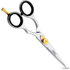 Professional Hair Cutting Scissors - Barber Scissor - 6.5 Inch Hair Shears | Razor Edge Hair Scissor- Hair cutting shears For Home & Salon (Silver)