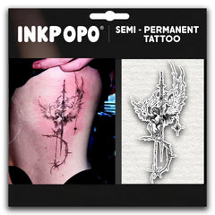 3 Sheets Semi-Permanent Tattoos for Adults | 7-15 Days Longwear | Waterproof & Realistic Finish | Adult Art Temporary Tattoos | Renaissance Series 072