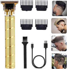 Hair Clippers for Men, Professional Hair Trimmer Cordless Zero Gapped T-Blade Trimmer Rechargeable Beard Trimmer, Mens Gifts Hair Grooming Set for Hair Cutting