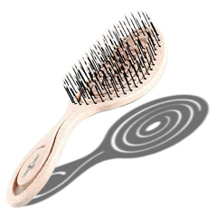 Chiara Ambra Detangling Hair Brush for Women, Men & Children, Unique Spiral Hairbrush, Vented Hair Straightening Brushes for Straight, Curly & Wet Hair - Does not Pull on Hair – Lilac