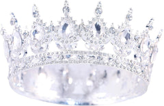 Crystal Crown and Tiara For Women - Rhinestone Headband For Princess Girls,Bridal Hair Accessories For Weddings Birthday