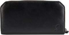 Carhartt Womens Casual Full Grain Leather Wallets, Multiple Card and Cash Compartments for Easy Access