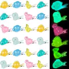 30 Pcs Mini Glow Hair Clips Girls Rave Hair Clips for Women Halloween Music Festival Holiday Party Supplies (Duck)