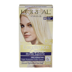 L'Oreal Paris Cool Supreme Permanent Hair Color, Ash, Ultra Ash Light Brown 6UA