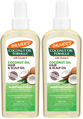 Palmer's Coconut Oil Moisture Boost, Restorative Hair and Scalp Oil Spray, Lasting Hydration and Shine for Dry or Damaged Hair, Promotes Scalp Health, 5.1 Oz