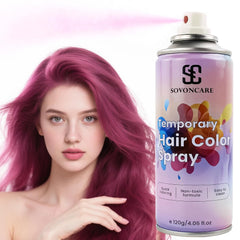 Emerald Green Temporary Hair Color Spray, SOVONCARE Natural Hair Wax Dye Spray for Kids Halloween, Christmas Party, Cosplay -On 1-Day Washable 120ML