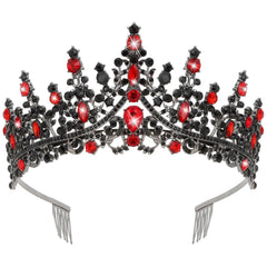 CURASA Silver Tiara and Crowns for Women Crystal Queen Crown, Wedding Tiaras for Bride Princess Crown for Little Girls Headpiece for Bridal Birthday Party Prom Halloween Pageant
