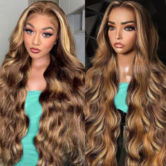 Straight Wigs Human Hair 13x6 HD Lace Frontal Wig Pre Plucked Pre Cut with Baby Hair Black Human Hair Wig 220 Density Natural Color Wigs for Black Women 30 Inch