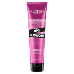 Redken Big Blowout Heat Protection Jelly For All Hair Types - Blowdry gel, Offers Shine and Texture with Frizz Control, Provides Volume for Fine Hair