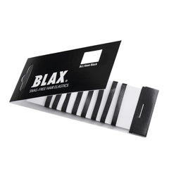 Blax Clear Hair Elastics – Snag-Free Transparent Hair Ties, No-Damage Hair Rubber Bands, 4mm 8 Count