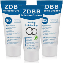 Food Grade Grease Lubricant for Kitchenaid Mixer NSF H1 Food Service Equipment Lube Coffee Machine Grease for Soft Serve Machines Yogurt Ice Cream Machine, Prevent Wear and Rust, 1 oz 2-Pack