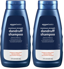 Amazon Basics Moisturizing Dandruff Shampoo, 11 Fl Oz, Pack of 1