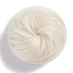 Onedor Synthetic Fiber Hair Extension Chignon Donut Bun Wig Hairpiece (4# - Dark Brown)