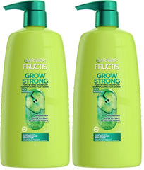 Garnier Fructis Grow Strong Shampoo, 33.8 Fl Oz, 1 Count (Packaging May Vary)