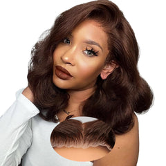 26Inch 99J Burgundy Lace Front Wigs Human Hair Loose Body Wave Wigs 13x6 Burgundy Wig Human Hair Pre Plucked 220% Density Dark Burgundy DeepWave Wig for Women Loose Wave HumanHair 99J Red Wigs