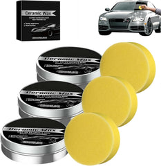 2PCS Ceramic Wax Cream,Strong Protection Car Coating Polishing Wax,Auto Car Scratch Repair Remover Paste Polish Vehicle Paint Care,Strong Protection Car Coating Polishing for All Cars