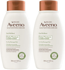 Aveeno Oat Milk Blend Moisturizing Conditioner, Ultra-Hydrating, for Dry, Damaged Hair, 12 fl oz