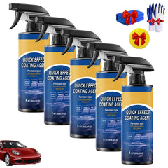 2026 New Upgraded Car Coating Spray for Shine & Protection, Advanced Quick Effect Coating Agent Spray, 3 in 1 Automotive Ceramic High Gloss Restorer-Long Lasting Protection Waterless Wash Polish (2Pc)
