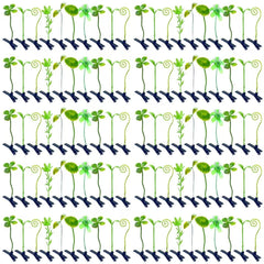 50pcs Bean Sprout Hair Clips Little Grasst Hairpins Funny Barrette Headwear Hair Accessories for Women Kids Girls Lady Home School Party Headwear