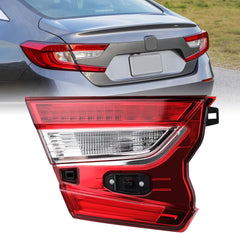 Passenger Side Tail Light Assembly Compatible with Honda Accord 2018 2019 2020 2021, Right Tail Lamp Set, Rear Outer Taillamp Replacement HO2805118