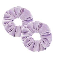 2 Pcs Pink Color Large Size Scrunchies for Hair Women Hair Elastic Bands
