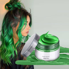 Washable Hair Styling Clay Wax for Crazy Hair Coloring and Cosplay Party, Makeup Gift Set for Kids, Girls, Men, and Women (Ash Purple, 4.23 Ounces)