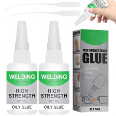 Magic Glue, Universal Super Glue Strong Bonding Magic Glues Multifunctional Magic Glues Oily Glue All Purpose Super Glues for Metal, Plastic, Wood, Ceramics (3 Pcs)