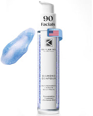 KAPLAN MD Diamond Contour Supercharged 1 Minute Daily Facial - Anti-Aging Serum for Face with Exfoliating Crushed Diamonds & Fruit Enzymes - Radiant & Smooth Skin for Women of All Ages - 1.35 fl oz