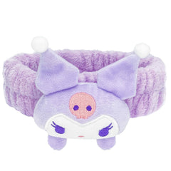 Kawaii Spa Headband for Washing Face, Make Up, Party - Soft Blue Headband for Women & Girls