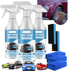 Car Rust & Iron Particle Remover Spray, 2025 Upgrade Rust Remover for Metal, Rust Remover Spray, Iron Stain Cleaner for Multiple Surfaces, for Heavy Duty Rust Dissolver for Metal, Tools, Cars (1)