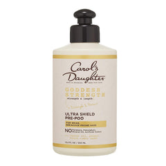Carol's Daughter Goddess Strength Fortifying Shampoo For Wavy, Coily and Curly Hair, Sulfate Free Shampoo with Castor Oil for Weak Hair, 11 Fl Oz