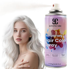 Emerald Green Temporary Hair Color Spray, SOVONCARE Natural Hair Wax Dye Spray for Kids Halloween, Christmas Party, Cosplay -On 1-Day Washable 120ML