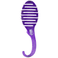 Wet Brush Shower Hair Brush Detangler - Exclusive Ultra-soft IntelliFlex Bristles - Minimizes Pain And Protects Against Split Ends and Breakage - Comb For Women, Men, Wet & Dry Hair - Pink Glitter