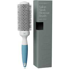 Medium Round Brushing Brush - Ceramic Hair Brush for a Smooth Salon Style Look - Professional Brushing Brush Ideal for All Hair Types - 43 mm