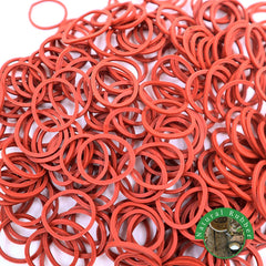 Beauty Town 1000 Pcs Rubber Bands Hair Band Soft Elastic Hair Accessories Braids Mini Hair Ties Stretchy Hair Ties No Damage Rubber Bands for Hair (4-Packs) (Pink)