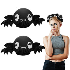 Mity rain Halloween Ghost Hair Clips for Buns – Cute Spooky Hair Accessories for Kids and Adults, Costume Party Hair Decoration for Trick-or-Treat and Cosplay(M)