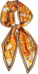 Purse Scarf For Handbags Head Scarves For Women's Hair Bags Scarfs Long Skinny Scarves Fashion Silky Headbands Accessories