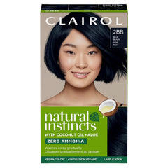 Clairol Natural Instincts Demi-Permanent Hair Dye, 3 Brown Black Hair Color, Pack of 1